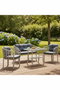 Hanah Home Conjunto de Jardín Manolya - Gris oscuro
